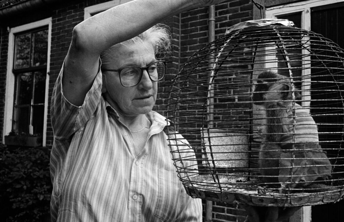 Riga Reussien de mede-oprichter van Stichting AAP, opvang voor exotische dieren.