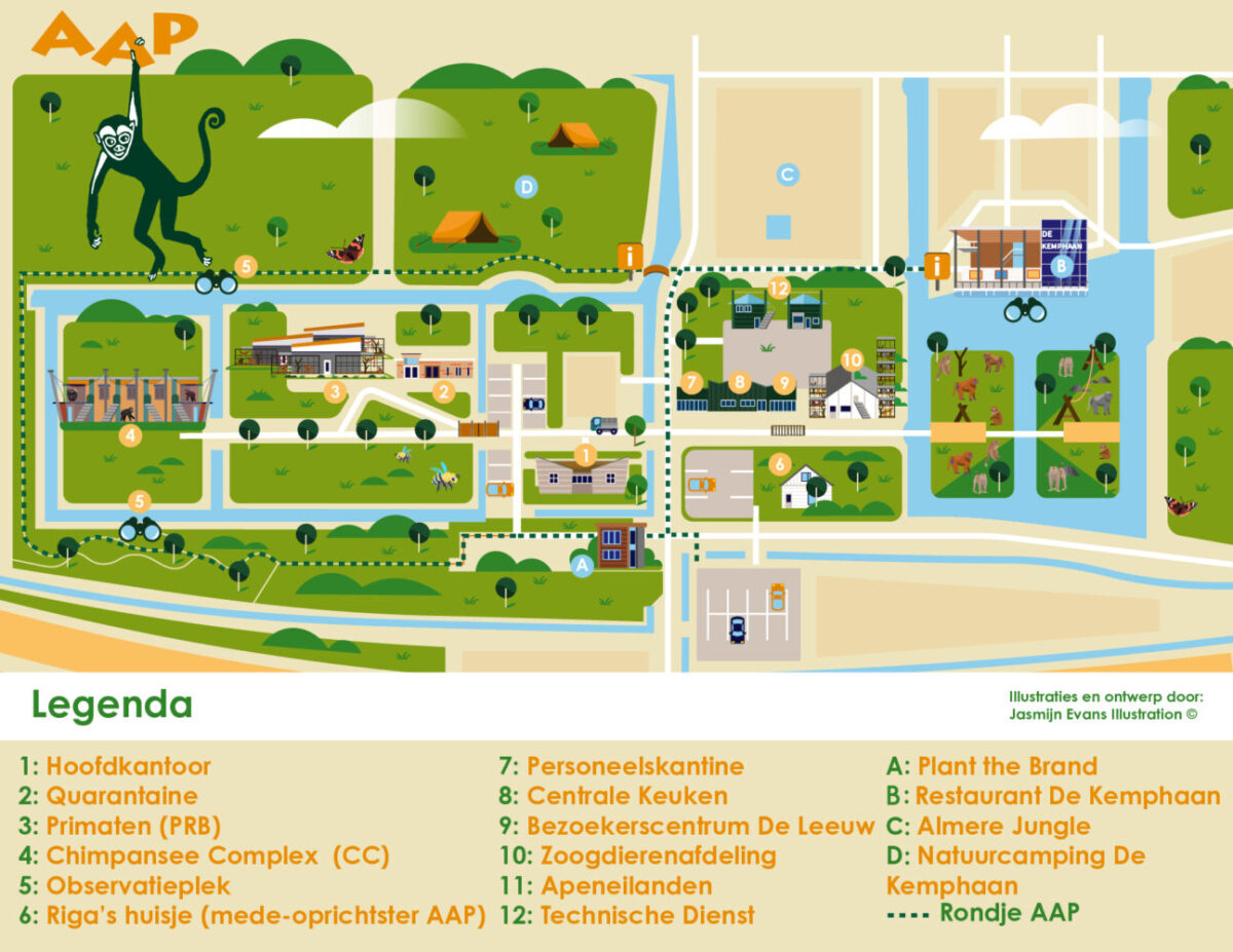 Plattegrond Jasmijn Evans