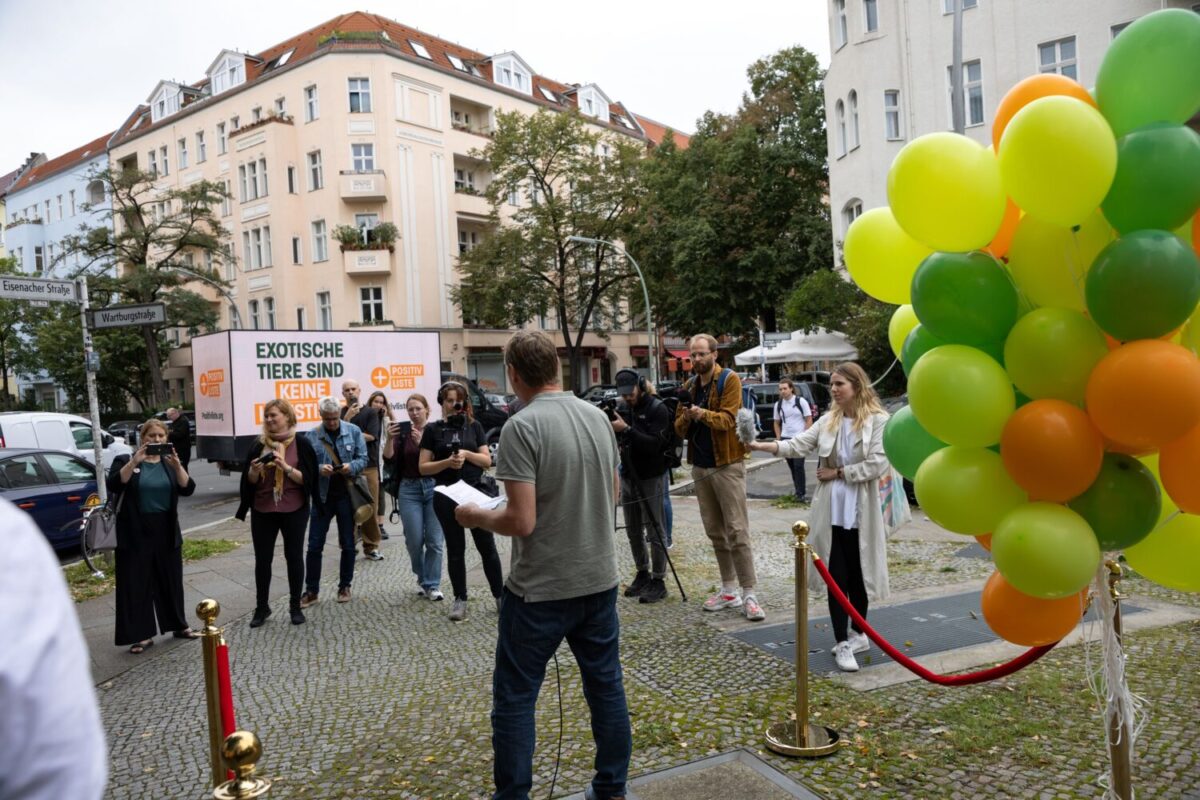 Exotische dieren Duitsland - WYLD-campagne