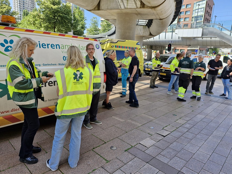 Protestactie Dierenambulance